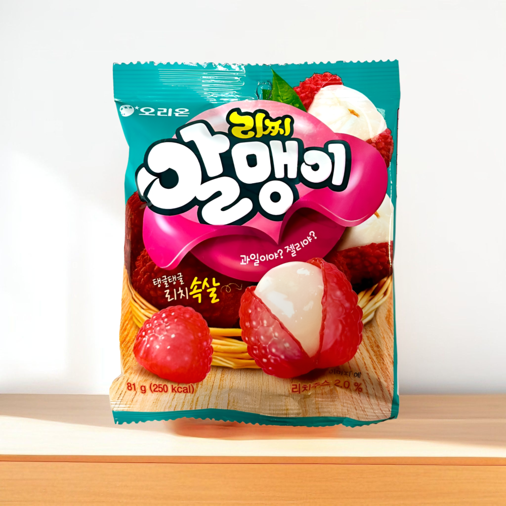 오리온 오리온 오리온 리찌알맹이 81g x36 1박스 36개