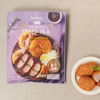 PEACOCK 피코크 맛있게 튀긴 안심돈까스 350g