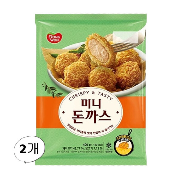 동원 미니돈까스 400g 2개