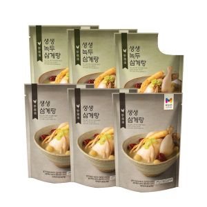 목우촌 녹두 삼계탕 1kg X 3개 생생 삼계탕 1kg X 3개 즉석삼계탕 전통국물요리