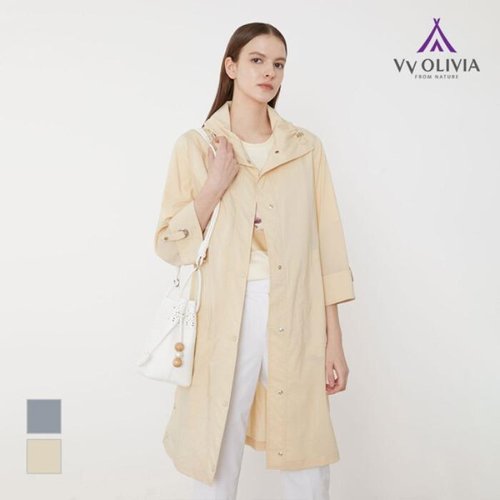 올리비아로렌 올리비아로렌 HC04 하이넥 롱 점퍼 VVCCL3M3181 14789353
