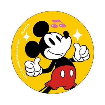 마지카루 렌티큘러 캔 배지 Disney Pixar 몬스터스 잉크 미키 미니