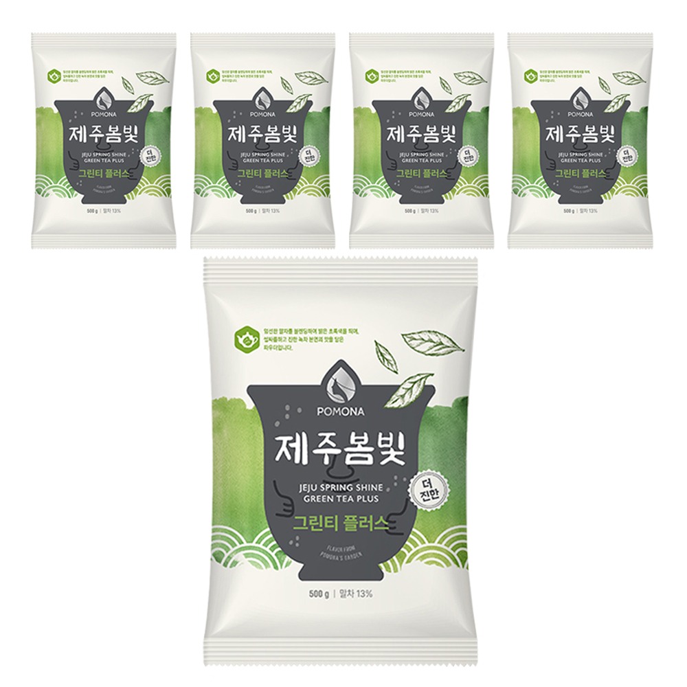 카파아이엔티 포모나 포모나 그린티 플러스 500g 1개입 5개