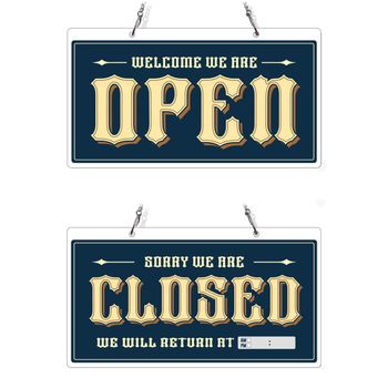 OPEN 체인걸이형 양면 안내판 CLOSED10