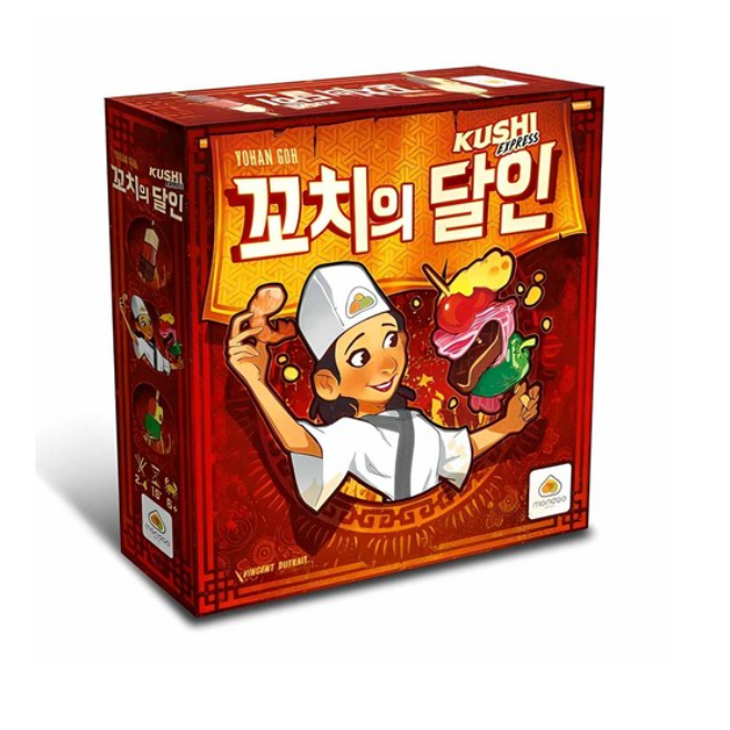 만두게임즈 만두게임즈 꼬치의달인 보드게임 01 MIX 4세트