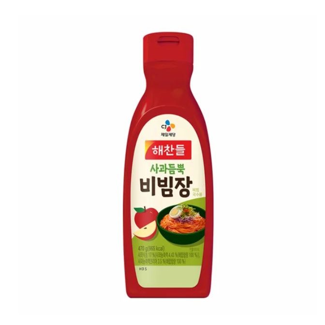 CJ제일제당 해찬들 해찬들 사과듬뿍 비빔장 470g 10개