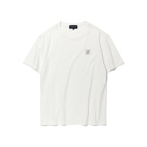 우알롱 Signature organic basic T-shirt -