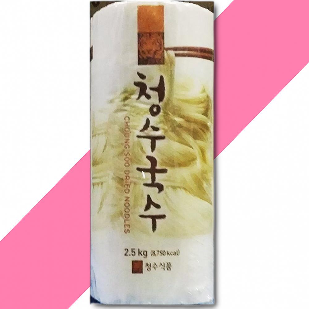 청수 국수 소면 두루포장 2 5KG 누들