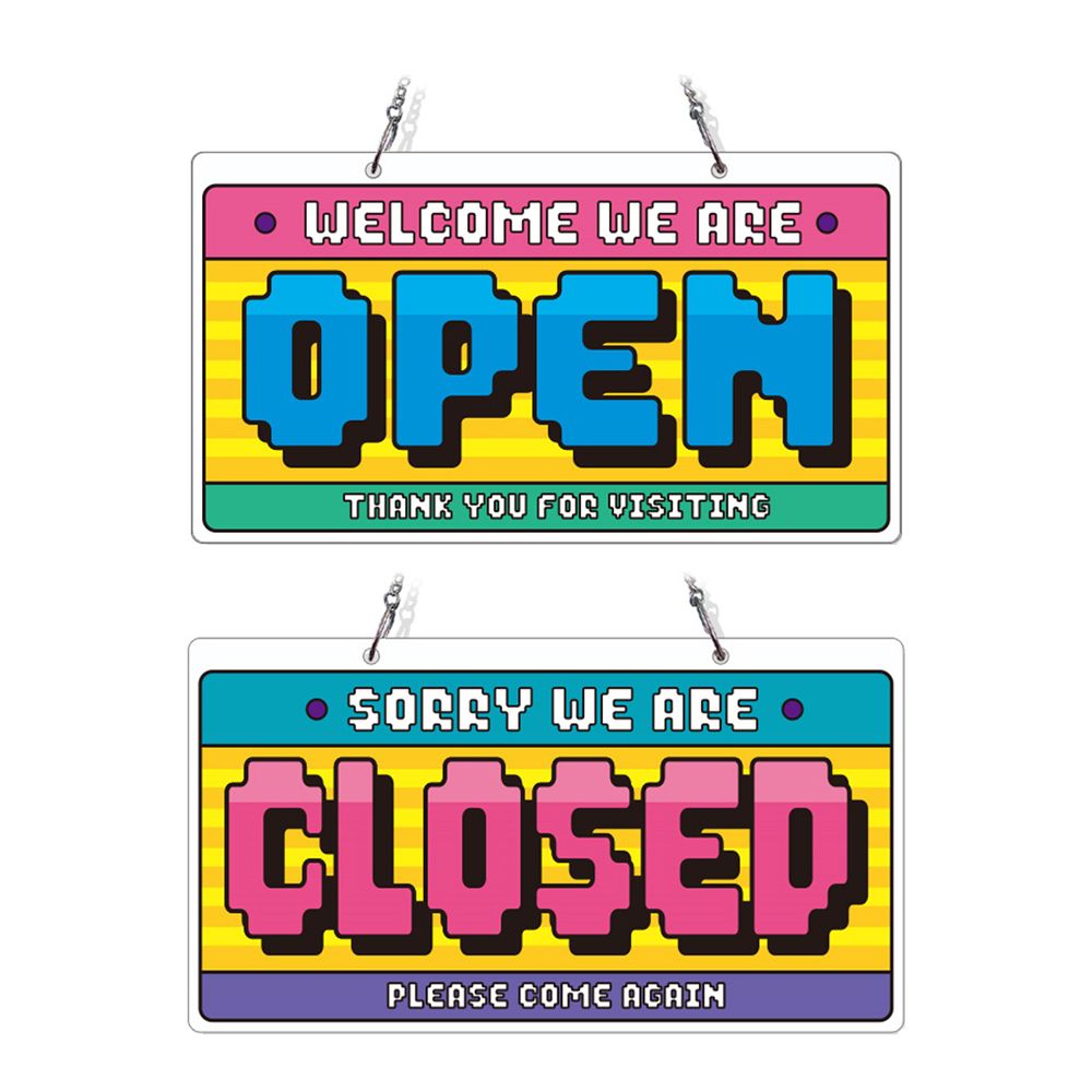 OPEN 체인걸이형 양면 안내판 CLOSED30