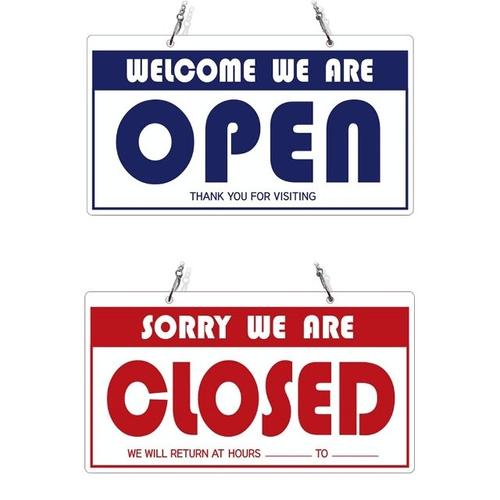 OPEN 체인걸이형 양면 안내판 CLOSED27
