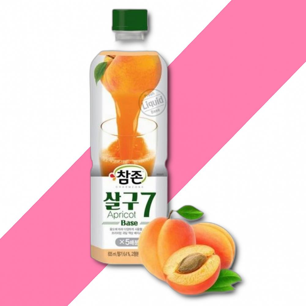 참존식품 참존 살구 7 음료 베이스 살구 음료 카페 디저트