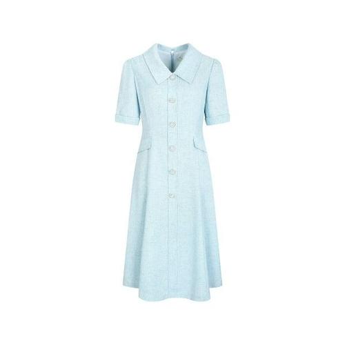 JJ지고트 제이제이 지고트디테일 버튼 플랩 장식 원피스 GN6M0OP91 646894