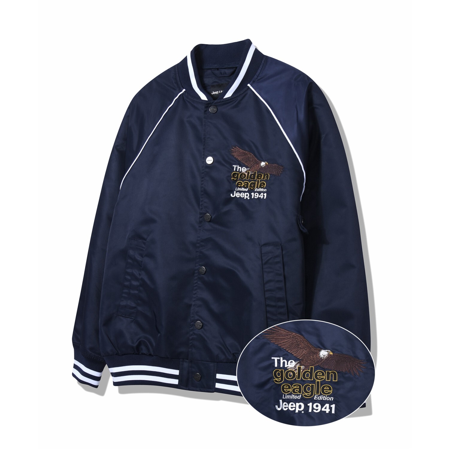 지프 공용 지프 파이핑 스테디운 홑겹 점퍼 JP1JPU207 536149