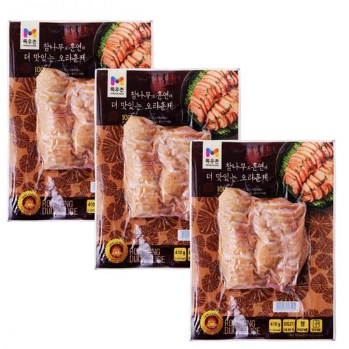 목우촌 참나무로 훈연해 더 맛있는 오리훈제 410g X 3개