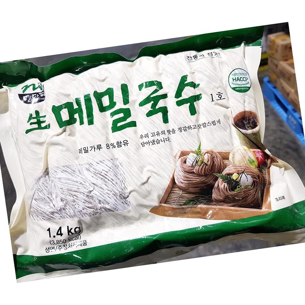 진성종합식품 면다해 생메밀국수 면다해 1 4K 업소용 단체용 식당용 급식용 대용량 식자재