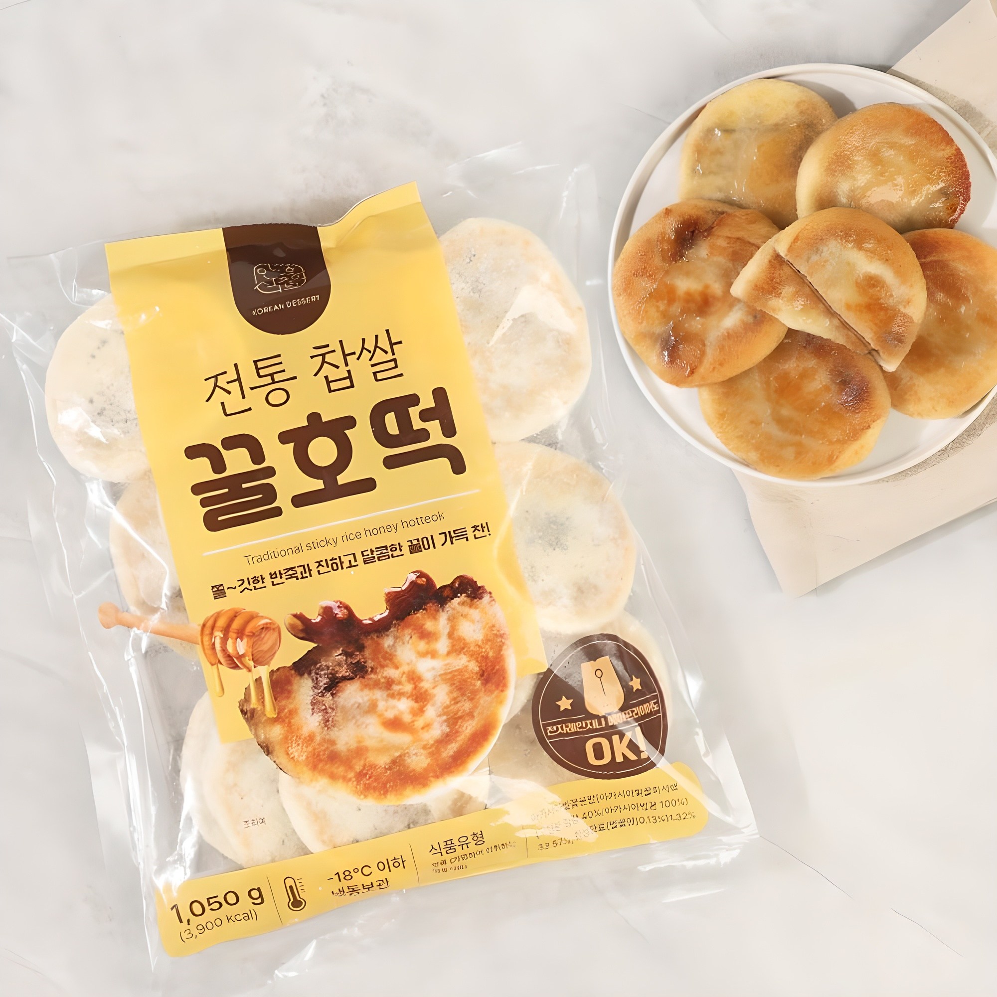 안흥식품 안흥식품 전통 찹쌀 꿀호떡 1 05kg x 1팩 15개입
