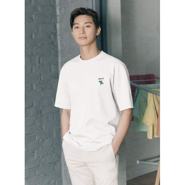 지오지아 요요진 콜라보 세미오버핏 반팔티셔츠 WTA 110 ADB2TR1924