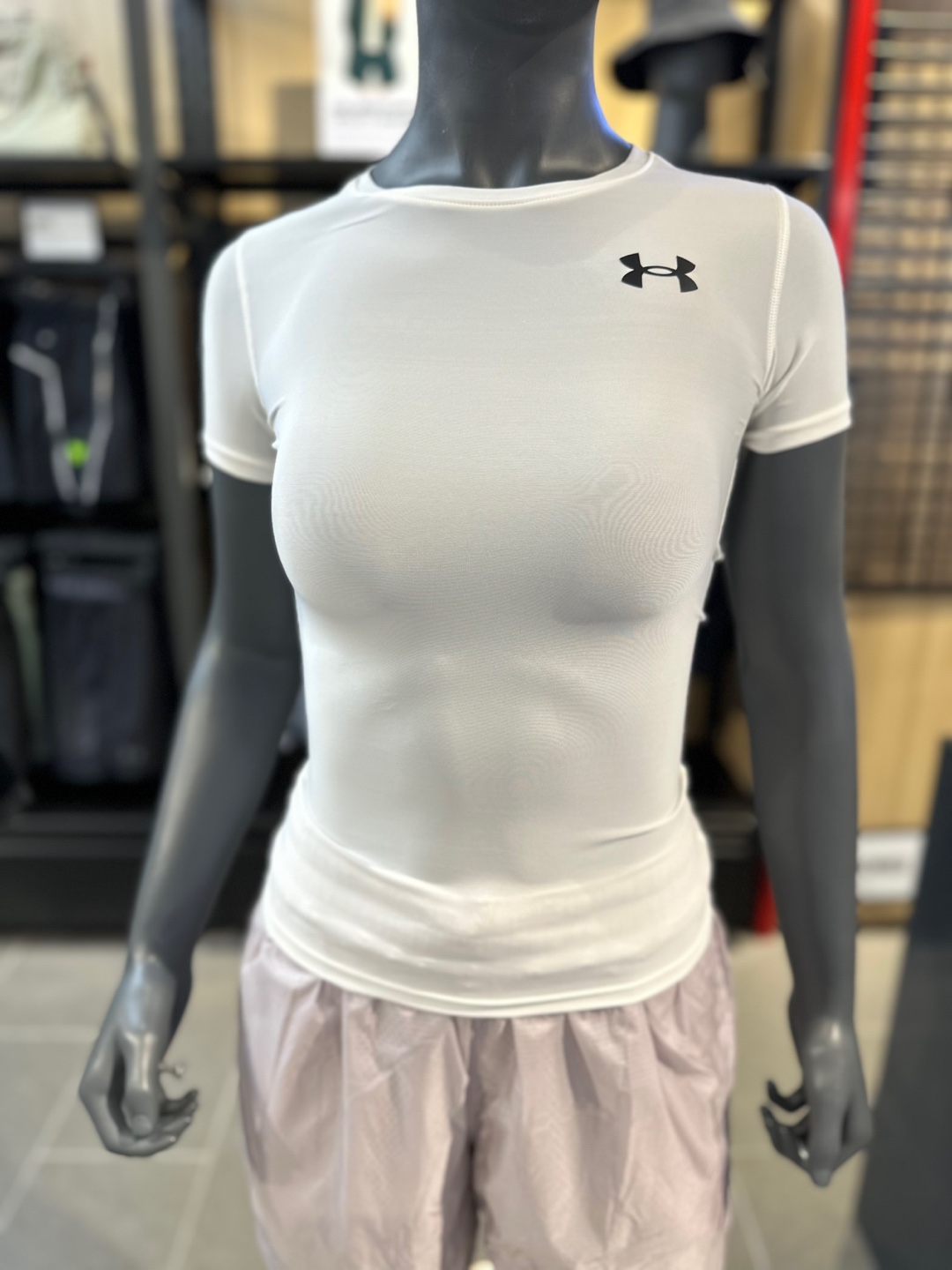 언더아머 언더아머 언더아머 스포츠 여성 HeatGear OG 컴프레션 반팔티 1387562-100