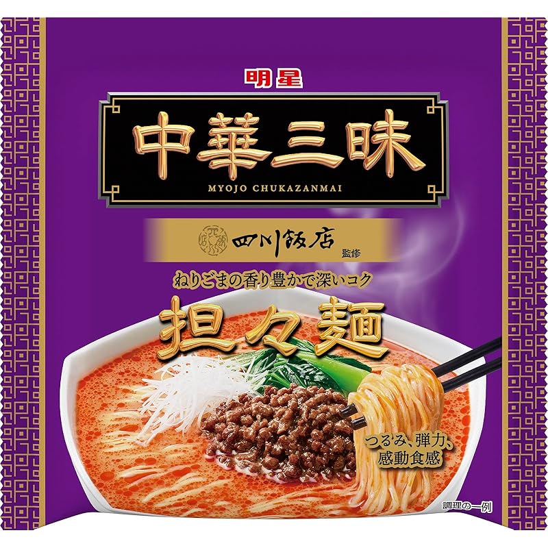 명성 메이세이츄우츄우산마이 사천반점 탄탄면 103g 24개