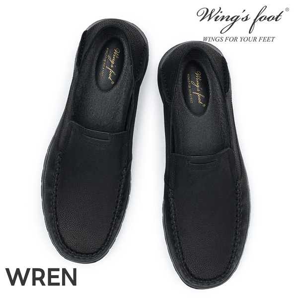 와이컨셉 와이컨셉 윙스풋 WREN 렌 천연소가죽 남성 경량 로퍼 슬립온 W677152QA-M