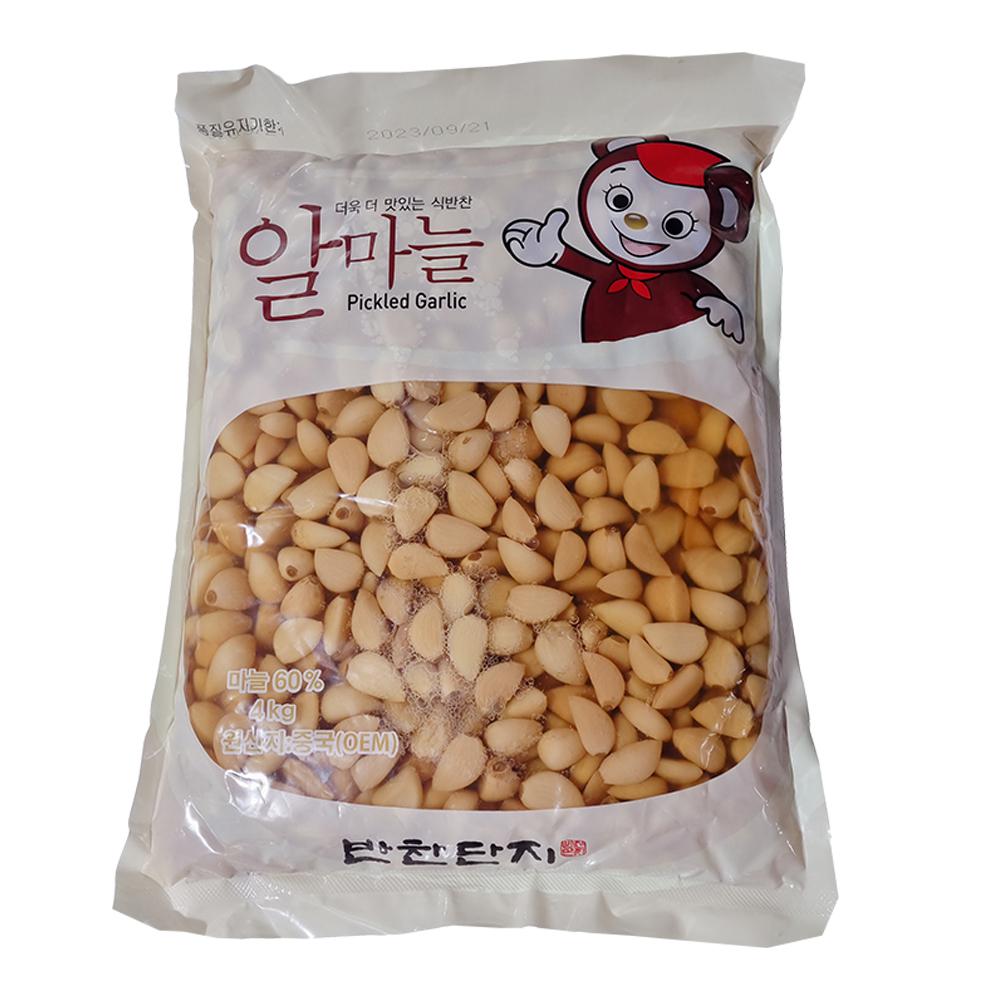 해품상회 알마늘 4kg 반찬단지 장아찌 초마늘