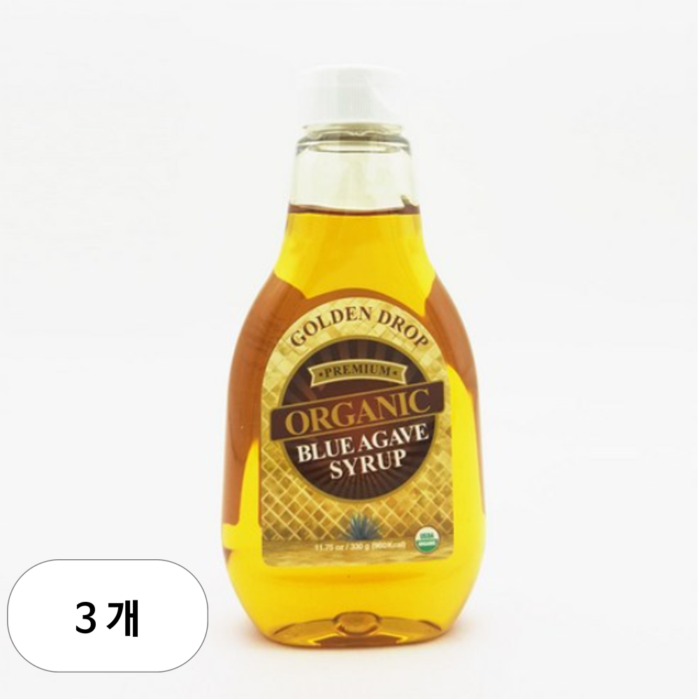 골든드롭 유기농 프리미엄 아가베시럽 660g 5개