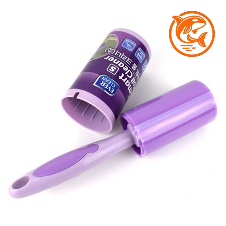 산정 깔끄미 물세척 깔끔이클리너 대1 소1 끈끈이 돌돌이 청소롤러 애견털 고양이털 먼지제거 핸디롤클리너 1개