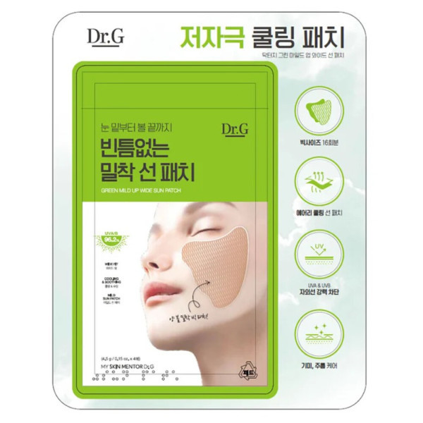 고운세상코스메틱 닥터지 닥터지 Dr G 닥터지 그린마일드 업 선패치 4회분 x 4