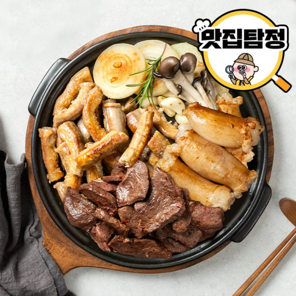 지향 곱창파는청년들 곱창파는청년들 맛집탐정 소곱창 구이류 4 종 1 1 1팩 소곱창 한우대창 소막창 2세트 구매시 떡