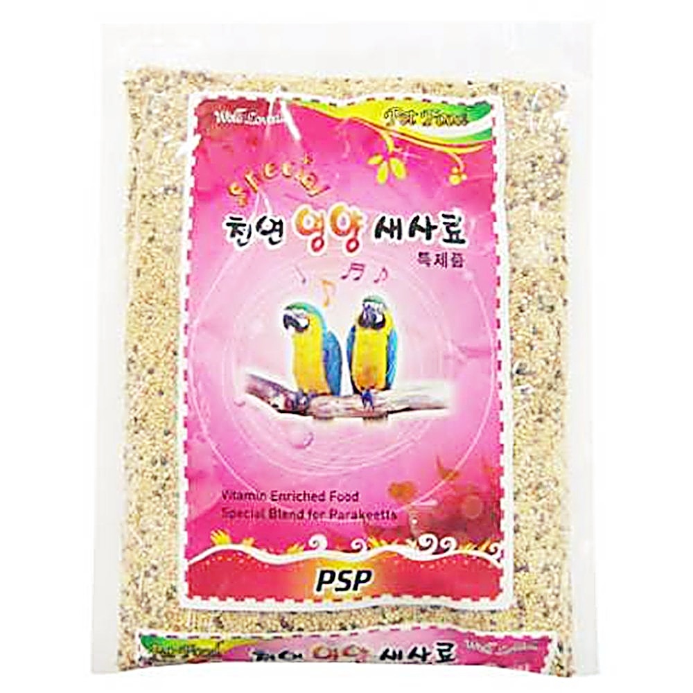 모이 새 조류 펠렛 곡물 먹이 600g 밥 사료 LW90B27F