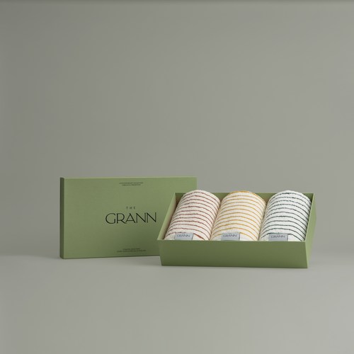 더그란 더그란 시그니처 페이스 타월 3종 기프트 세트 면사 Green ST Almond ST ST 1개