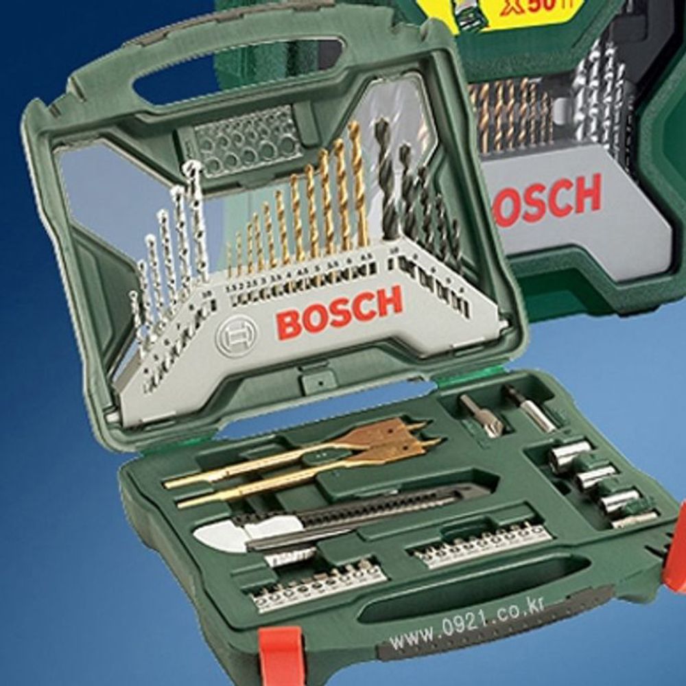 보쉬 전동 드릴날 전동드라이버 콘크리트 50PCS 기리 셋트 드라이버 홀쏘 십자 목공 BOSCH 스텝 육각 드릴 비트