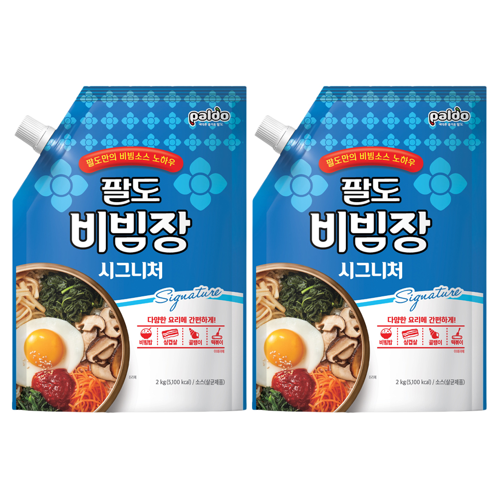 동방푸드마스타 팔도 팔도 비빔장 시그니처 2kg 2개