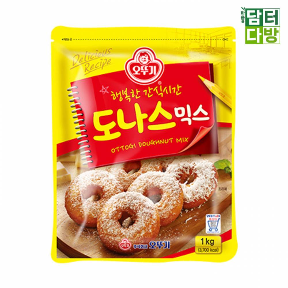 고품질 오뚜기 도나스믹스 1kg X 3개 도나스믹스 도넛믹스 오뚜기도넛믹스 도나스믹스1kg 도넛만들기 아이
