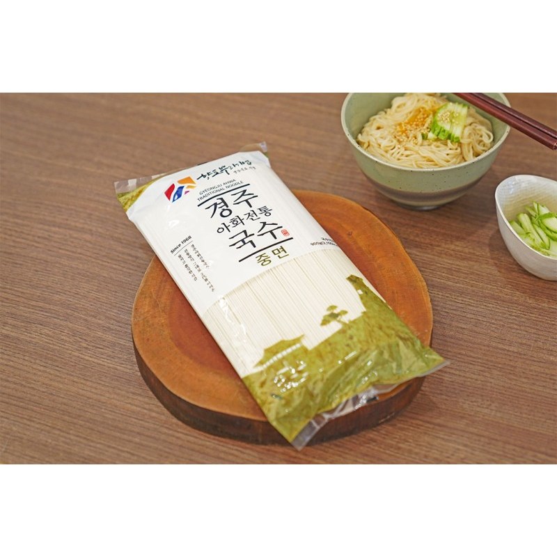 경상북도와 경주시 지정 장인국수 아화전통국수 중면 16개 900g