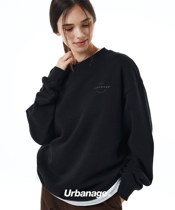 어반에이지 시즌오프 데일리 스탠다드 오버 맨투맨 U3FWM01