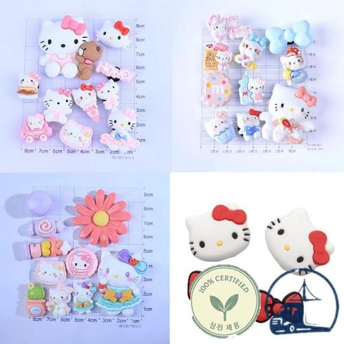 신용 체크 교통 Sanrio Anime 신발 버클 액세서리 헬로 키티 Kulomi Yugui개 Merloty 푸딩 만화 Diy 콤보