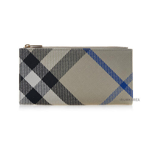 럭셔리에비뉴 8085975 LONG BIFOLD CJ1 여성 라지 체크 접이식 지갑 A3888