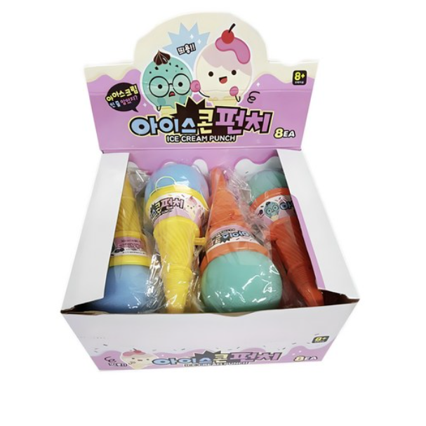 아이스콘 펀치 플라잉완구 8p 1 Set 3개