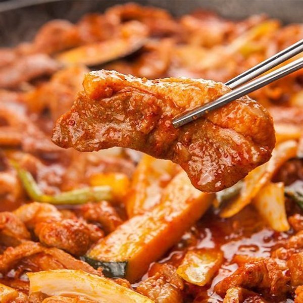맛있게 매운 국내산 오리 주물럭 400g