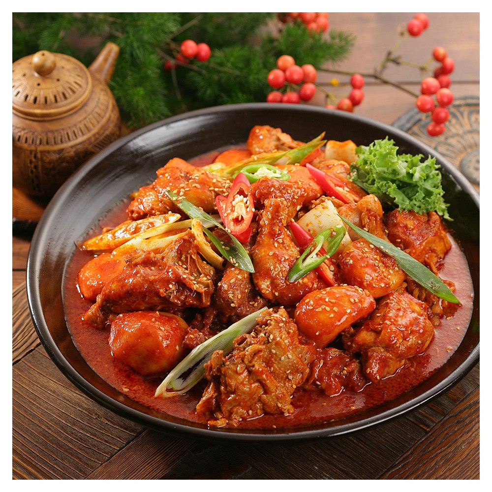 연중무휴 화로닭발 닭볶음탕 1kg