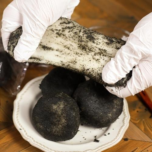 천사푸드 하람떡방 쫄깃쫄깃한 흑임자인절미 1kg