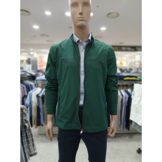 크로커다일 세이브존05 나일론 스판 잔체크 점퍼 AA JP 2205 45