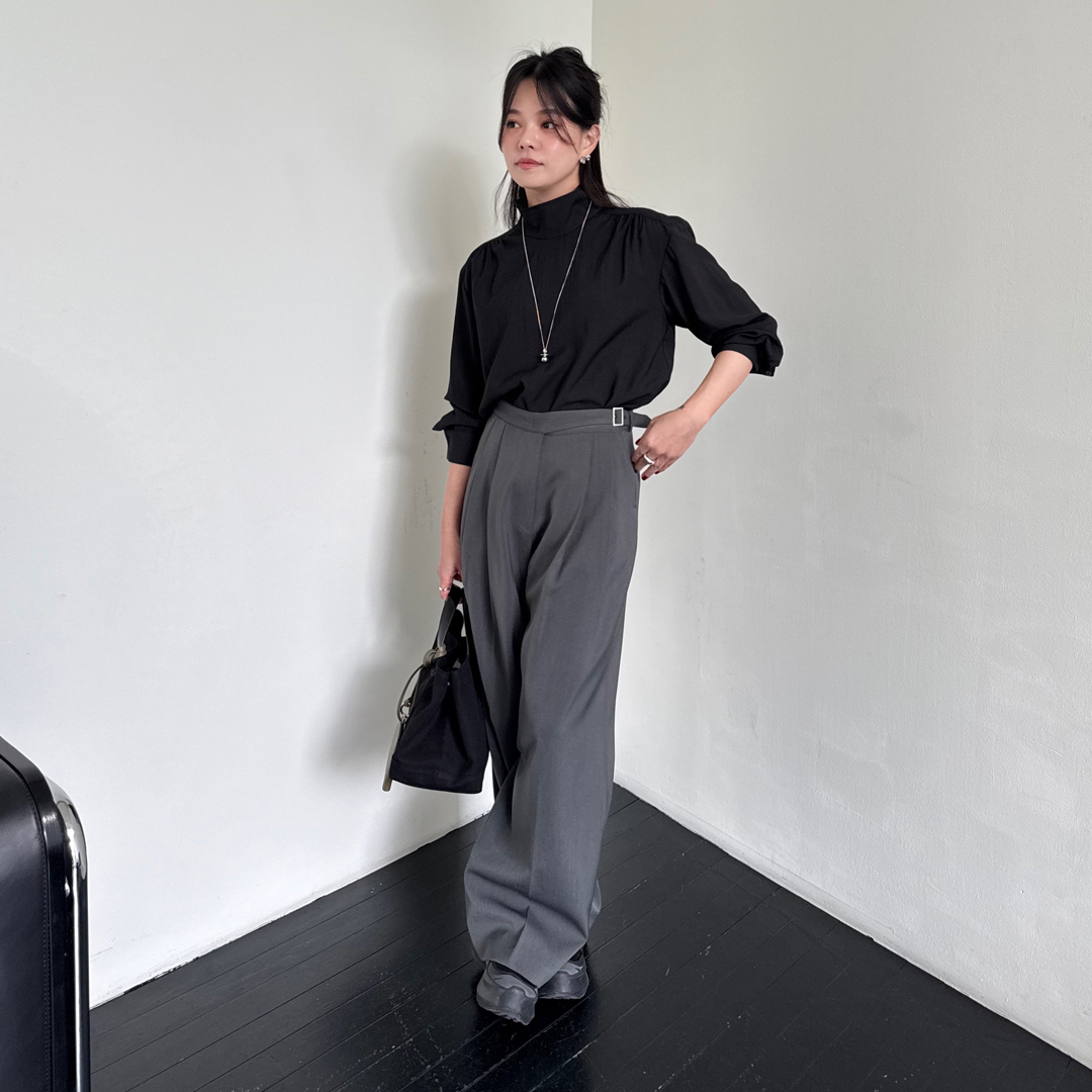 언더스탠딩 에디션 차지혜X언더스탠딩 Belt joseph pants S