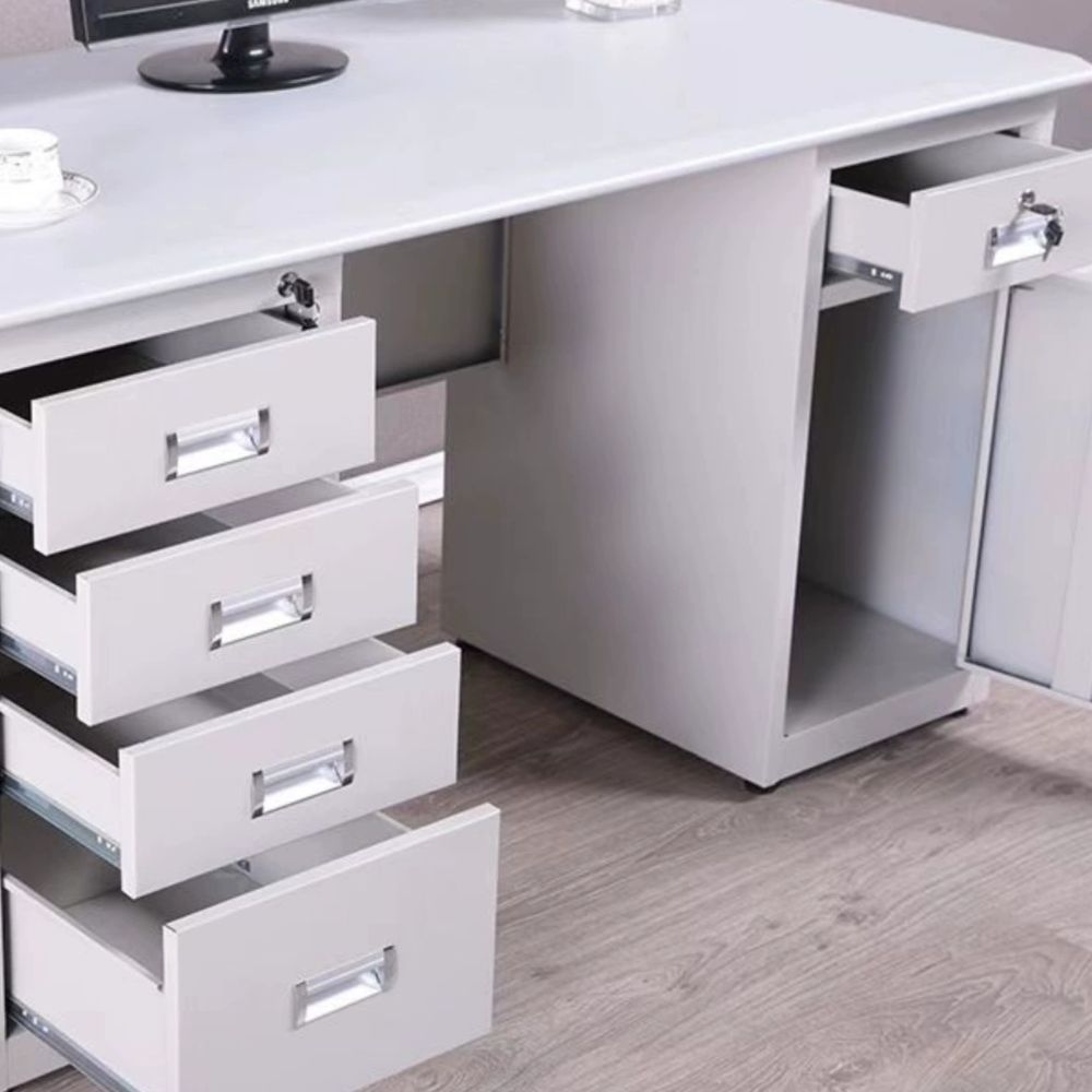 사무실 철제 책상 서랍장 1 서랍 회사 3단 테이블 1 색