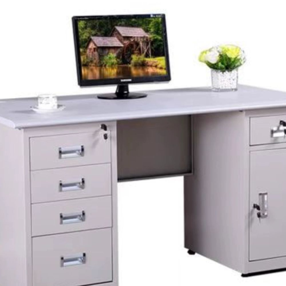 사무실 철제 책상 서랍장 1 서랍 회사 3단 테이블 1 색