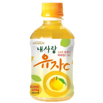 웅진식품 웅진식품 내사랑 유자C 280ml