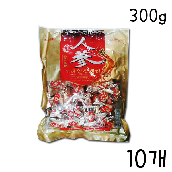 동아제과 동아식품 고려인삼캔디 300g