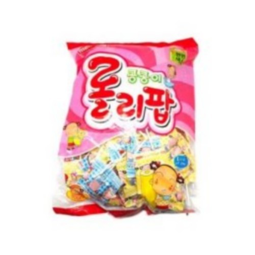 국제제과 멜랜드 콩콩이 롤리팝 1.6kg 134개입