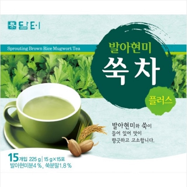 담터 담터 발아현미 쑥차 15포